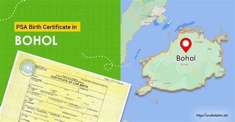 Find the nearest PSA CRS outlets in Bohol..